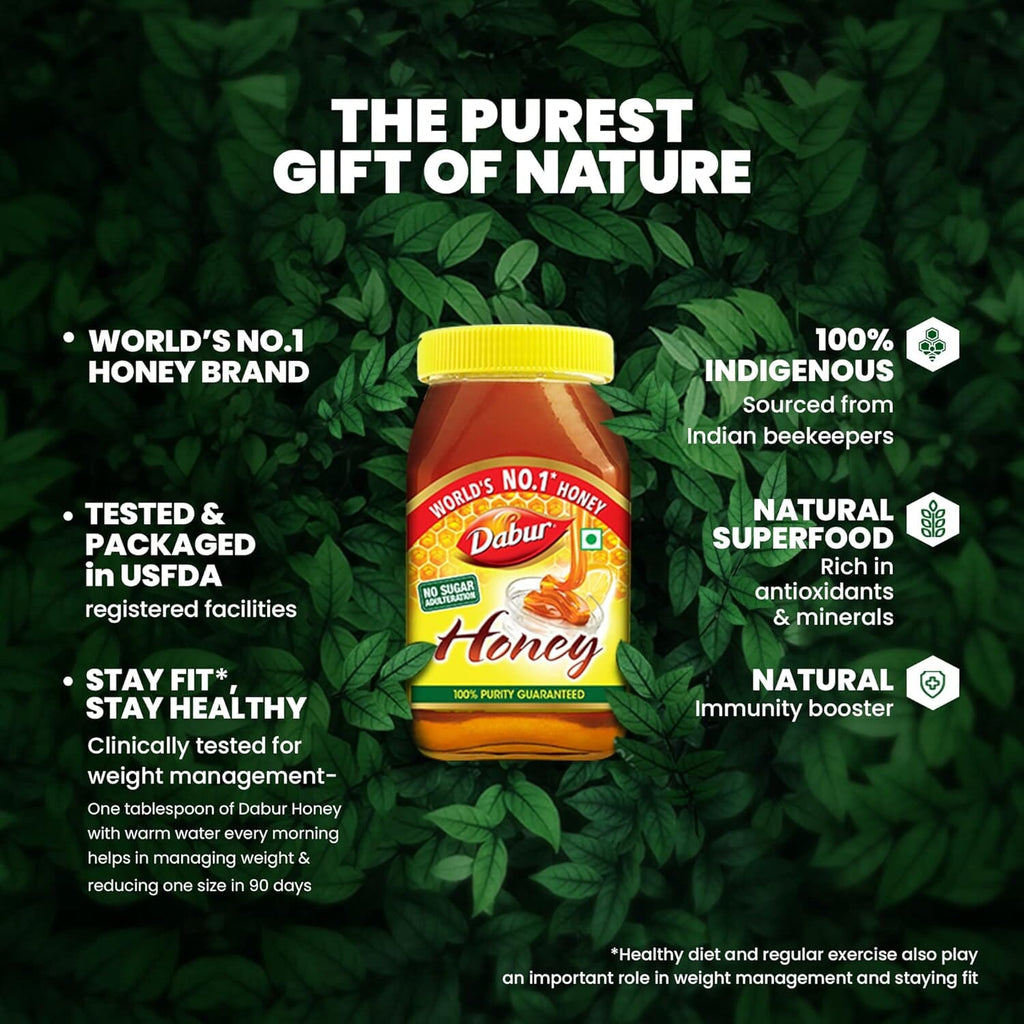 100% Pure Honey - Dabur Baazwsh 