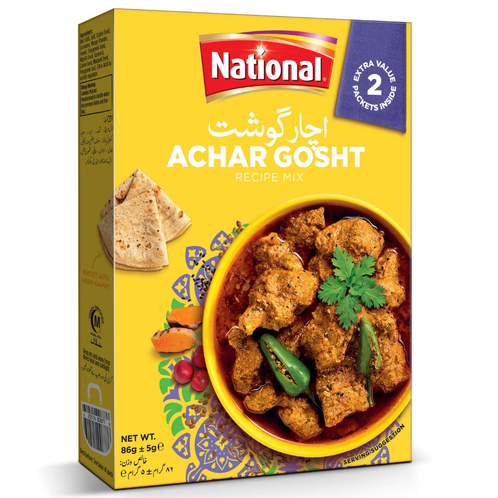 Achar Gosht Masala 86g - National National 