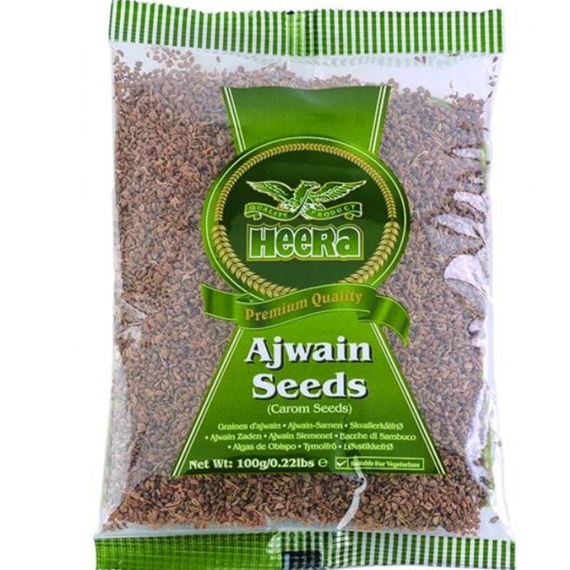 Ajwain Seed (Carom Seed) 300g & 100g-Heera Spice Heera 300g 