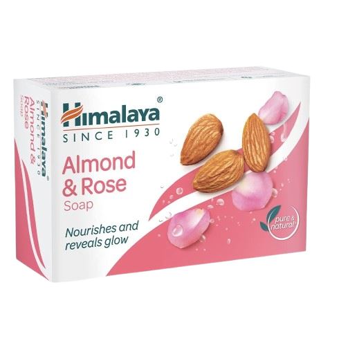 Almond & Rose Soap 125g - Himalaya Beauty Himalaya 