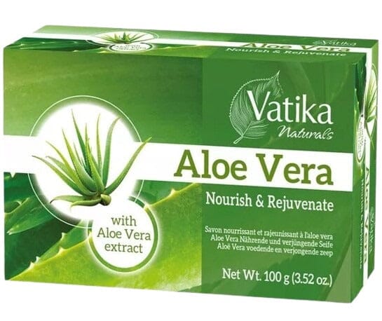 Alo Vera Soap 100g-Vatika Beauty Vatika 