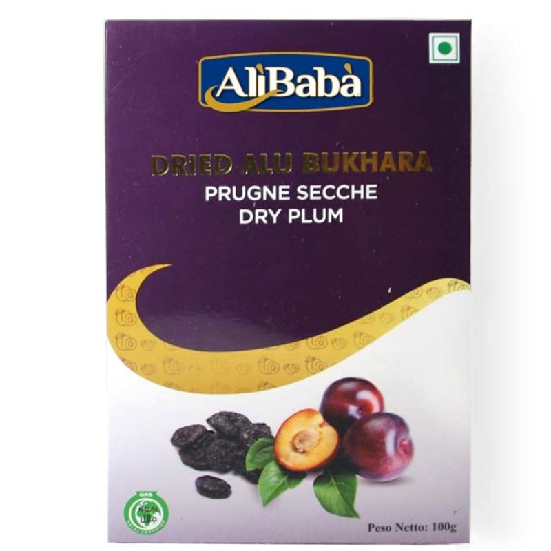 Aloo Bukhara (Dried Plums) 100g - Ali Baba Baazwsh 