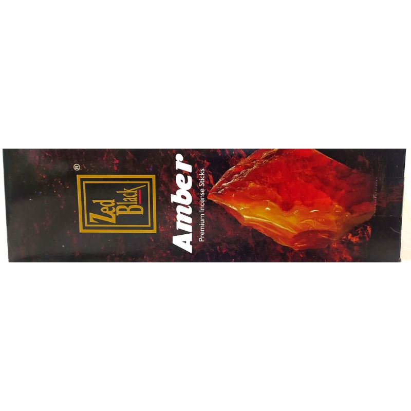 Amber Premium Agarbatti 20stks - Zed Black Zed Black 20stksX6pc 