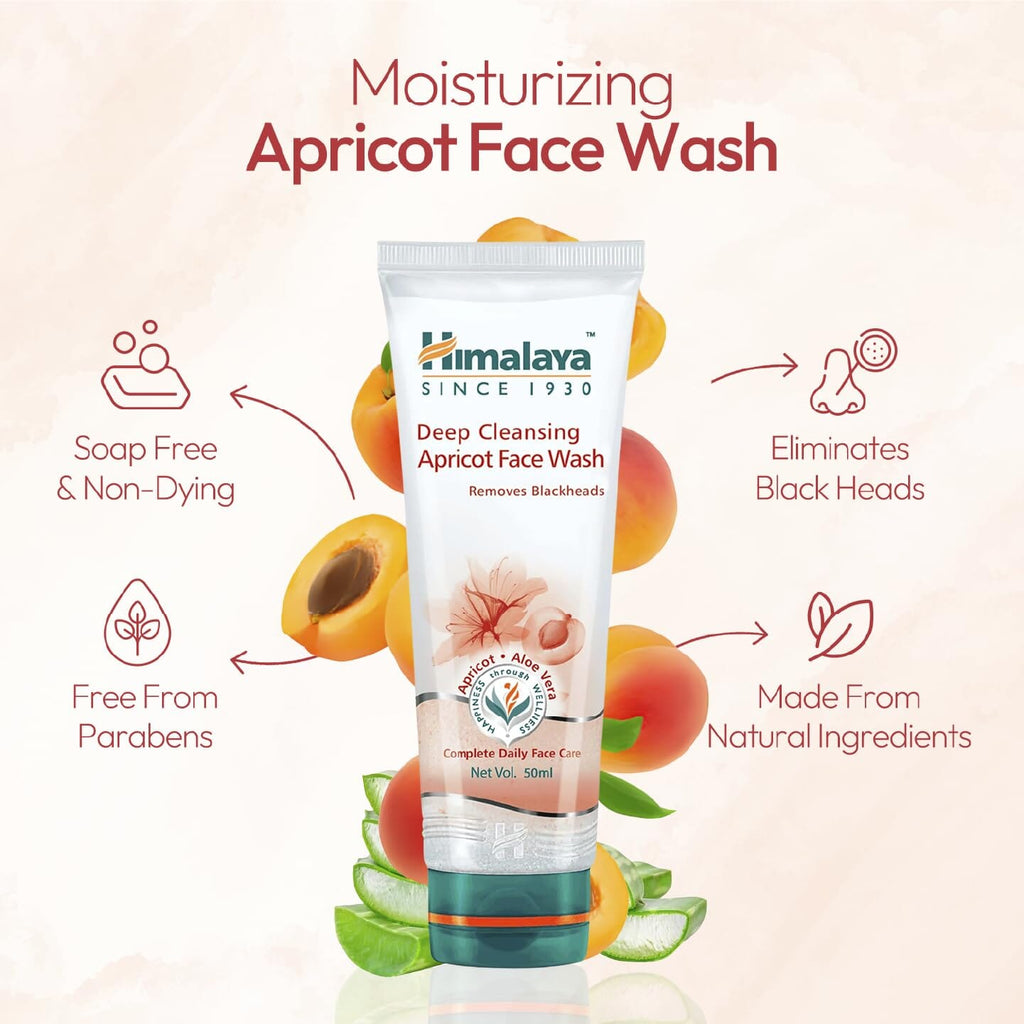 Apricot Face Wash 100ml - Himalaya Himalaya 