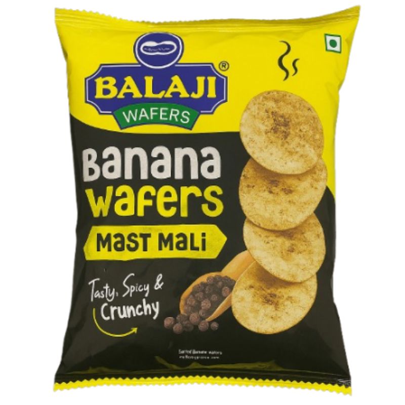Banana Wafers Mast Mari 150g - Balaji snacks Balaji 