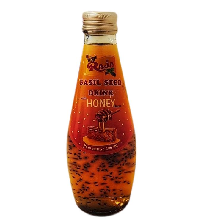 Basil Seed Drink Honey 290ml - RAJA RAJA 