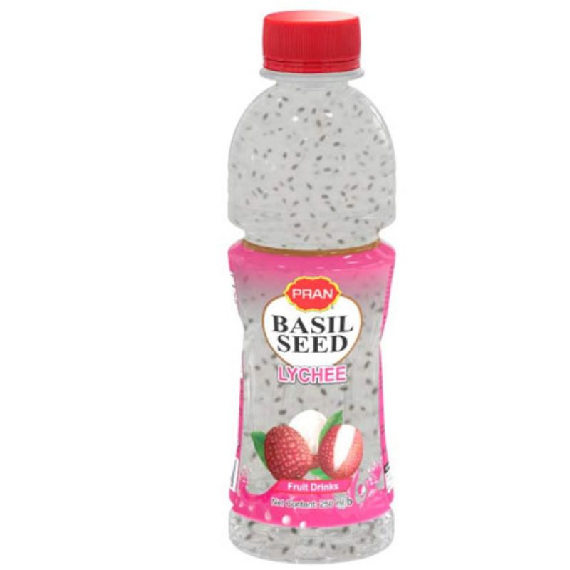 Basil Seed Lychee Juice 330ml - Pran DRINK JUICE Pran 