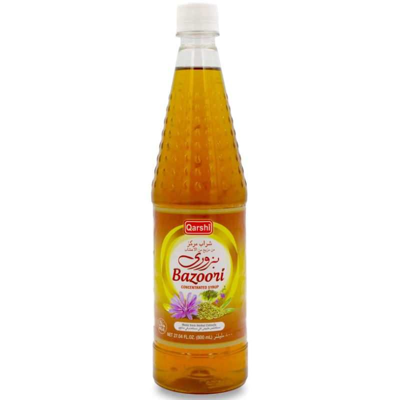 Bazooreen/Bazoori Syrup 800ml - Qarshi Syrup Qarshi 