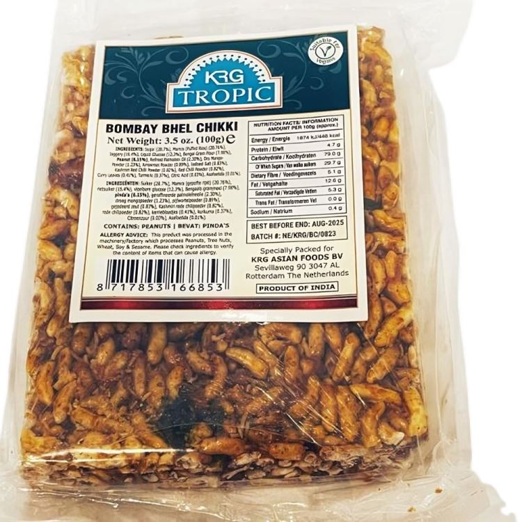 bombay bhel chikki-100g-Krg snacks Krg 