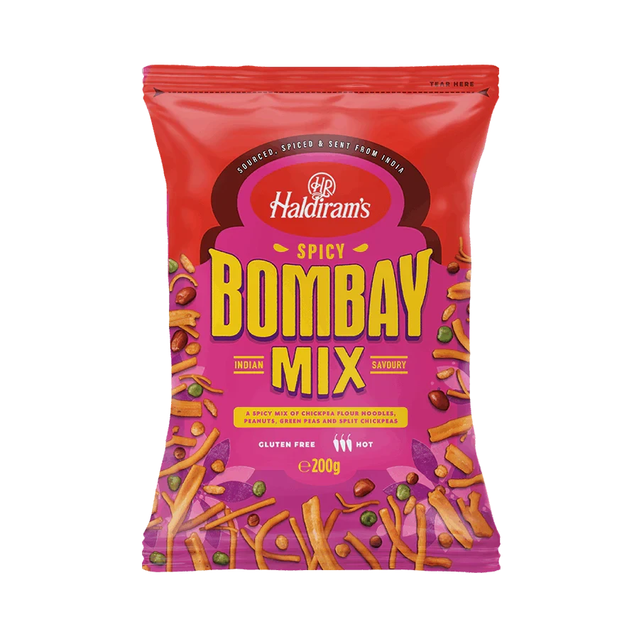 Bombay Mix (Spicy) 200g - Haldiram snacks Haldiram`s 