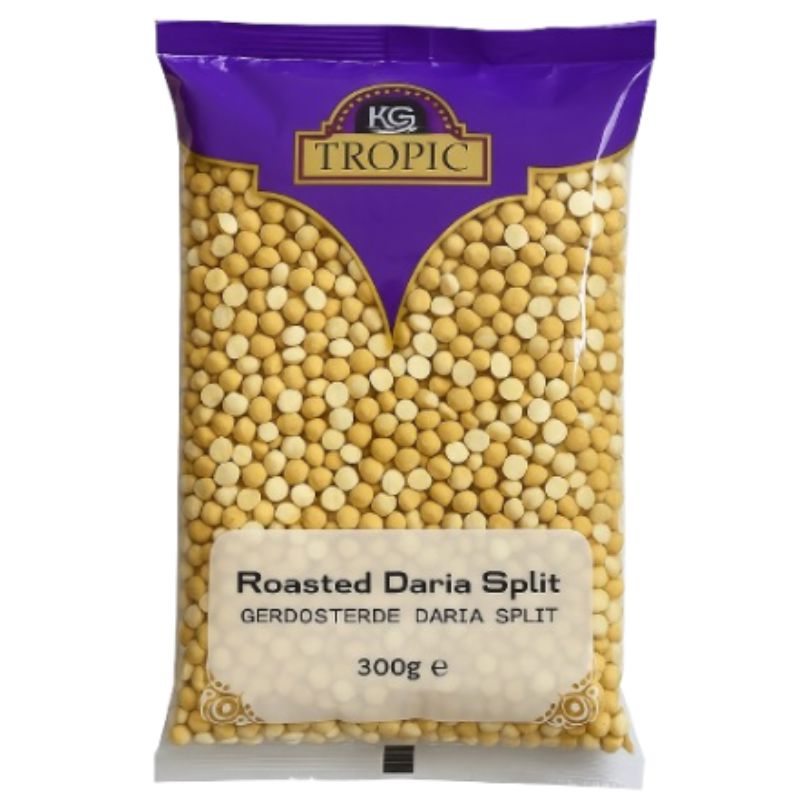 Chana Roasted Daria Split 300g - Krg snacks Krg 