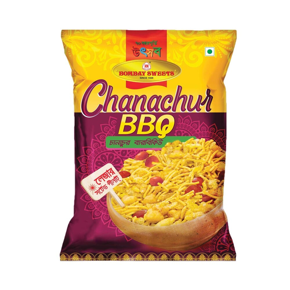 Chanachur BBQ 250g - Bombay Sweets snacks Bombay Sweets 