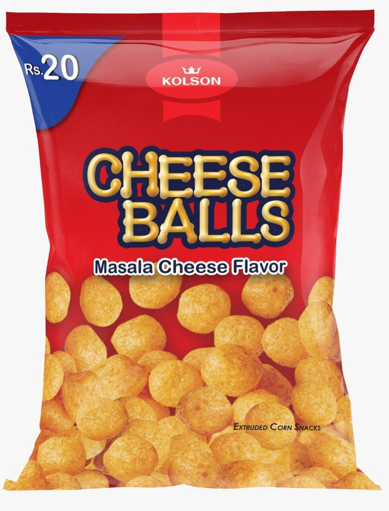 Cheese Balls Masala-60g-Kolson snacks Kolson 