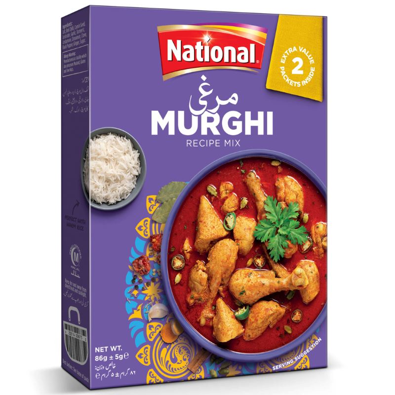 Chicken Masala 86g - National National 