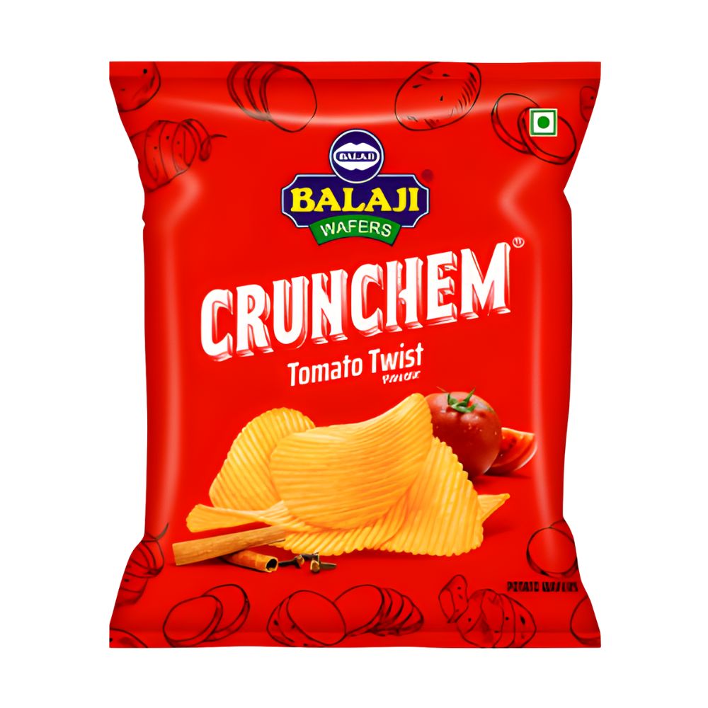 Chips Tomato Twist 135g-Balaji snacks Balaji 