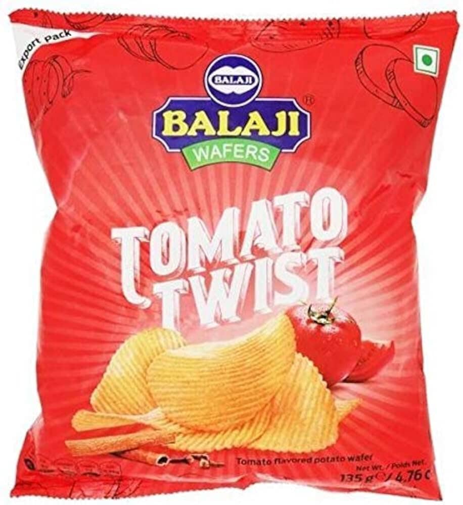 Chips Tomato Twist 135g-Balaji snacks Balaji 