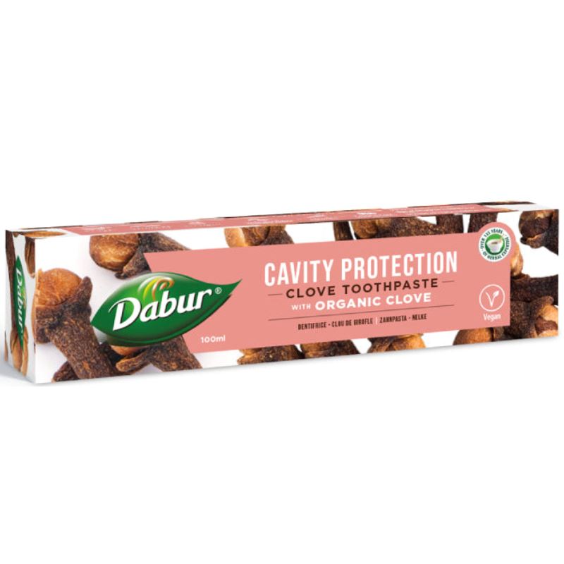 Clove Toothpaste w/Organic Clove 100ml - Dabur Dabur 