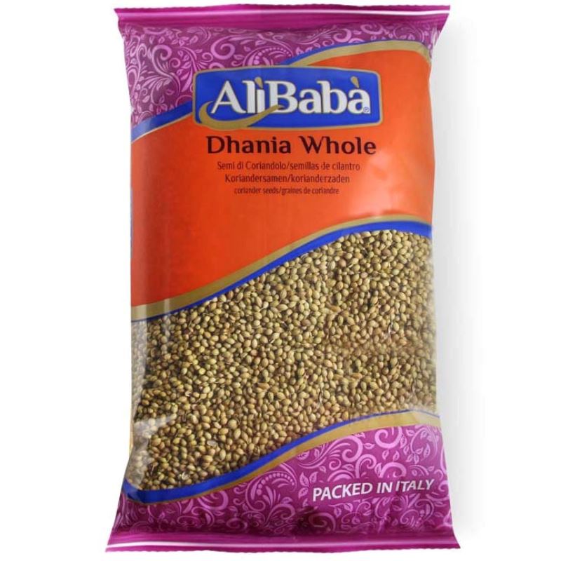 Coriander Whole (Dhania) - Ali Baba Spice Baazwsh 750g 