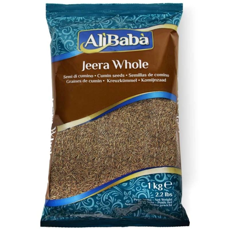 Cumin Seeds (Jeera Whole) - Ali Baba Spice Baazwsh 1kg 