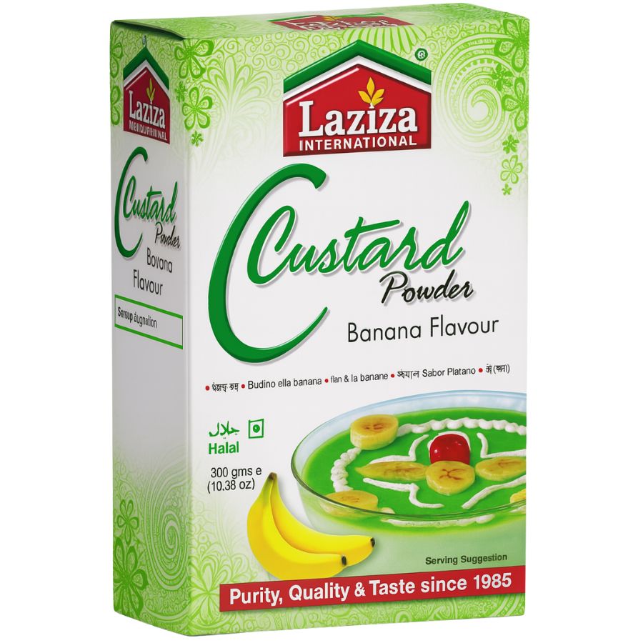 Custard Powder Banana 300g - Laziza Laziza 