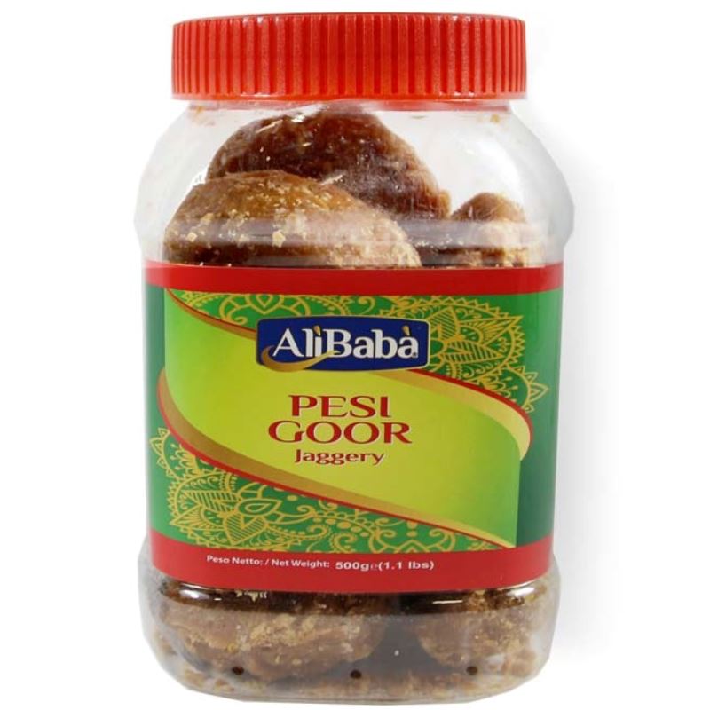 Desi Pesi Gur (Jaggery) - Ali Baba Baazwsh 500g 