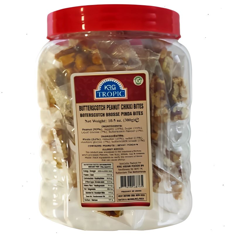 Gajak Butterscotch Chikki Peanut 300g - KRG KRG 