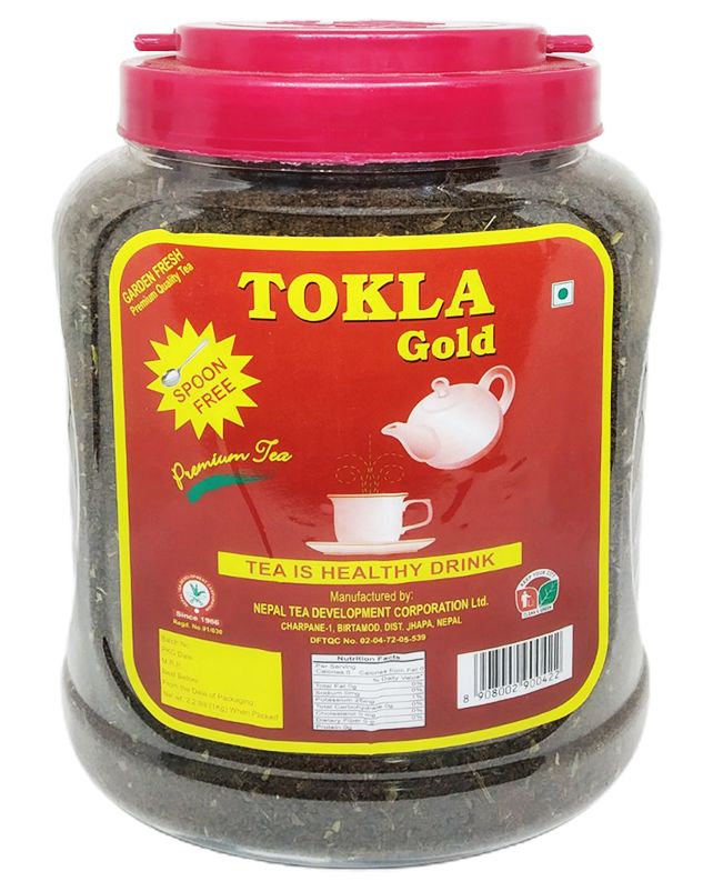 Gold tea ( jar) 500g -Tokla Tokla 200g 