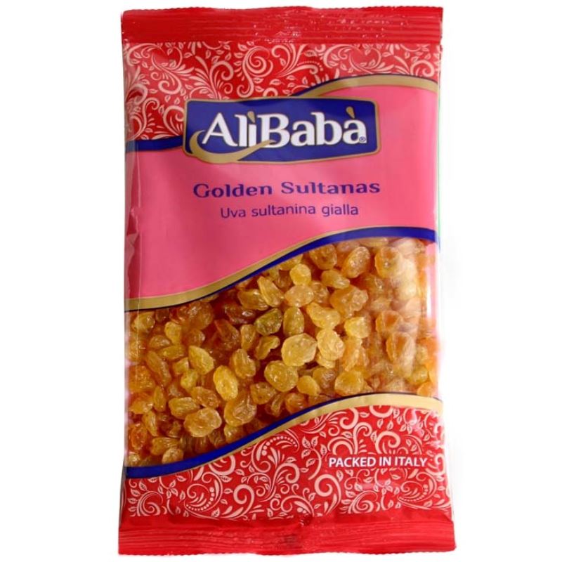 Golden Sultanas (Kishmish) - Ali Baba Ali Baba 100g 