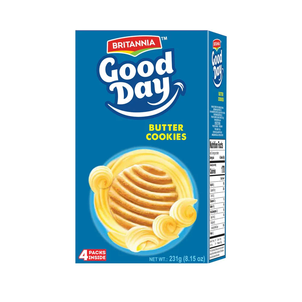 Good-Day Butter Cookies - Britannia Britannia 231g 