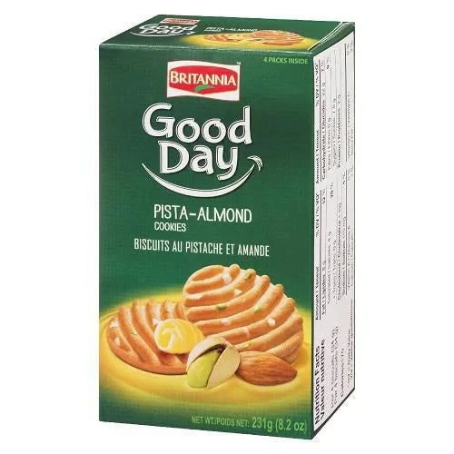 Good-Day Pista-Almond Cookies - Britannia Britannia 231g 