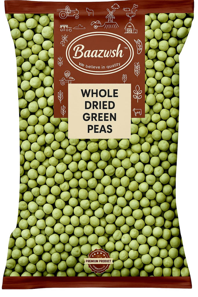 Green Peas Whole 1kg-Baazwsh Baazwsh 