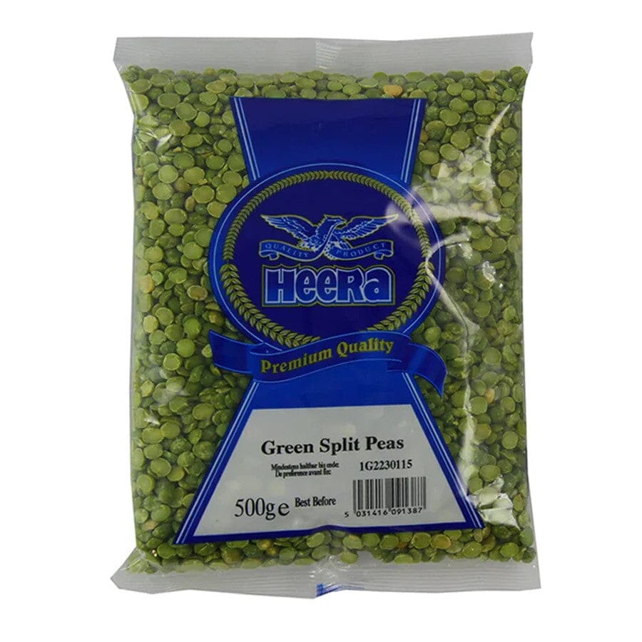 Green Split Peas 500g - Heera HEERA 