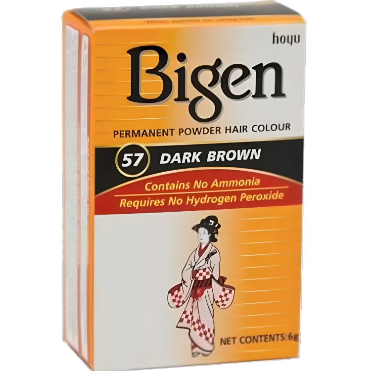 Hair Dye Dark Brown-6g-Bigen Beauty Bigen 