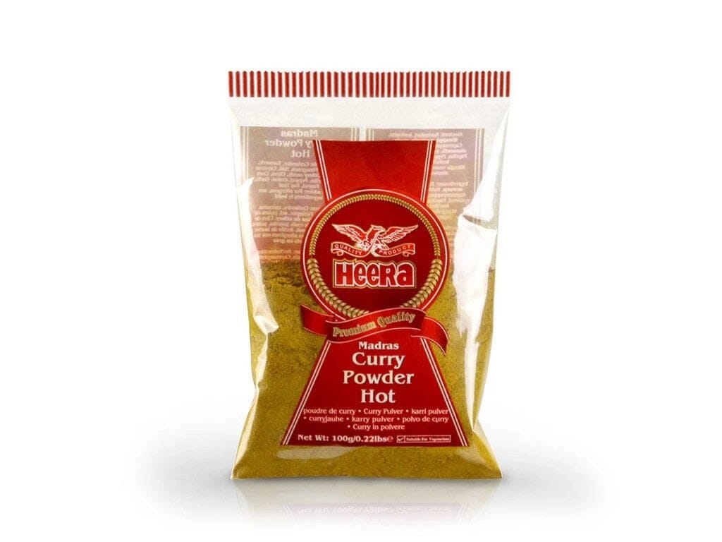 Hot Madras Curry Powder-100g - Heera Spice Heera 