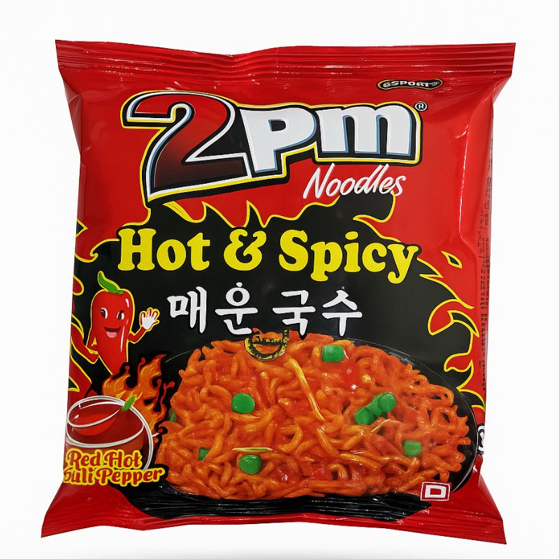 Hot & Spicy Noodle 120g - 2pm noodle 2pm 