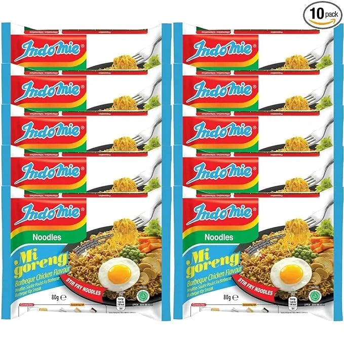 Instant Noodle BBQ 80g - Indomie Expire Date 03-03-2025 noodle Indomie 75x1l0 