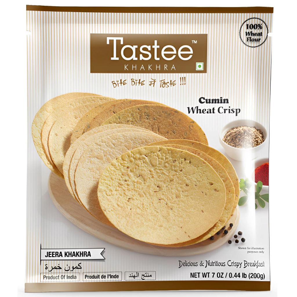 Jeera Khakhra 200g - Tastee Tastee 