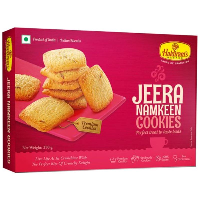 Jeera Namkin Biscuits 250g - Haldiram`s Haldiram`s 