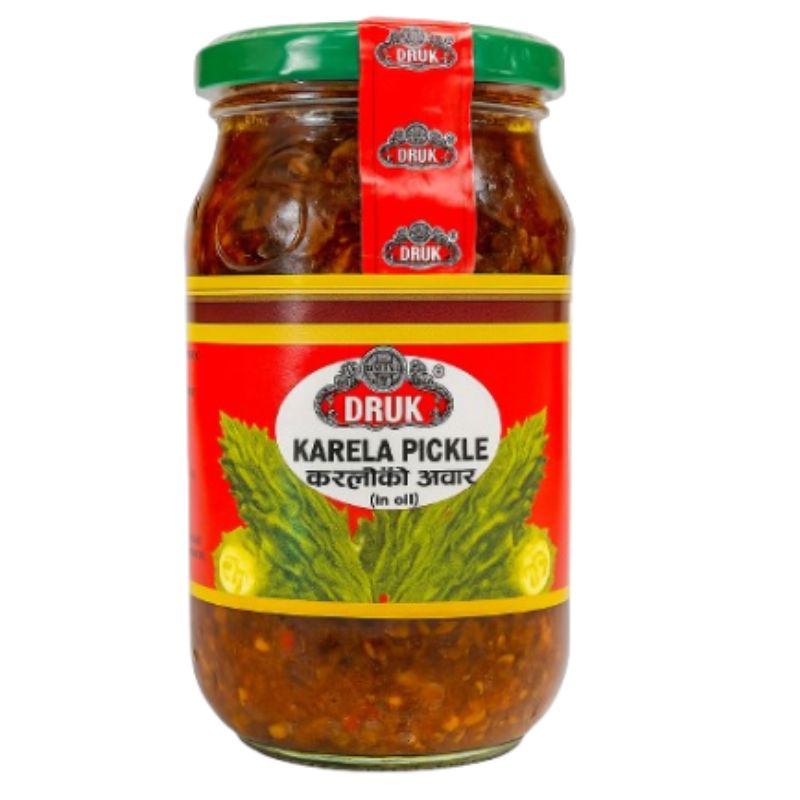 Karela Pickle (Bitter Gourd) 380g - Druk pickle Druk 