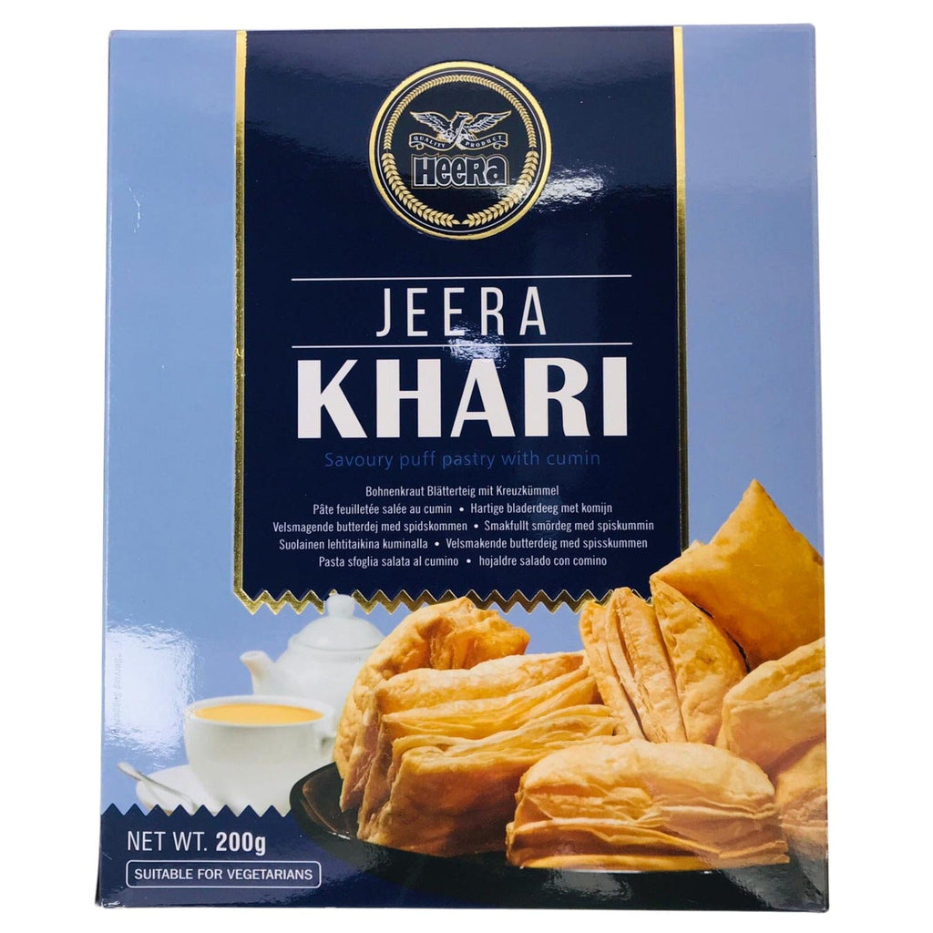 Khari Puff Jeera-200g-Heera snacks Heera 