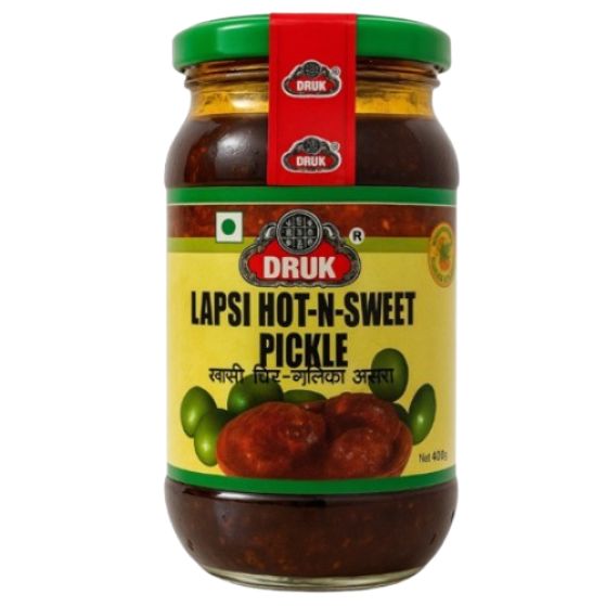 Lapsi Pickle (Hot & Sweet) 400g - Druk pickle Druk 