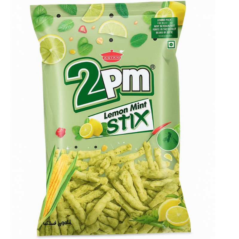 Lemon Mint Stix 80g - 2Pm snacks 2pm 