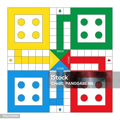 Ludo Board Game 1pc Baazwsh 