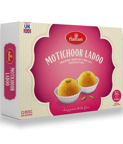 Motichoor Ladoo 300g - Haldiram's sweet Haldiram`s 