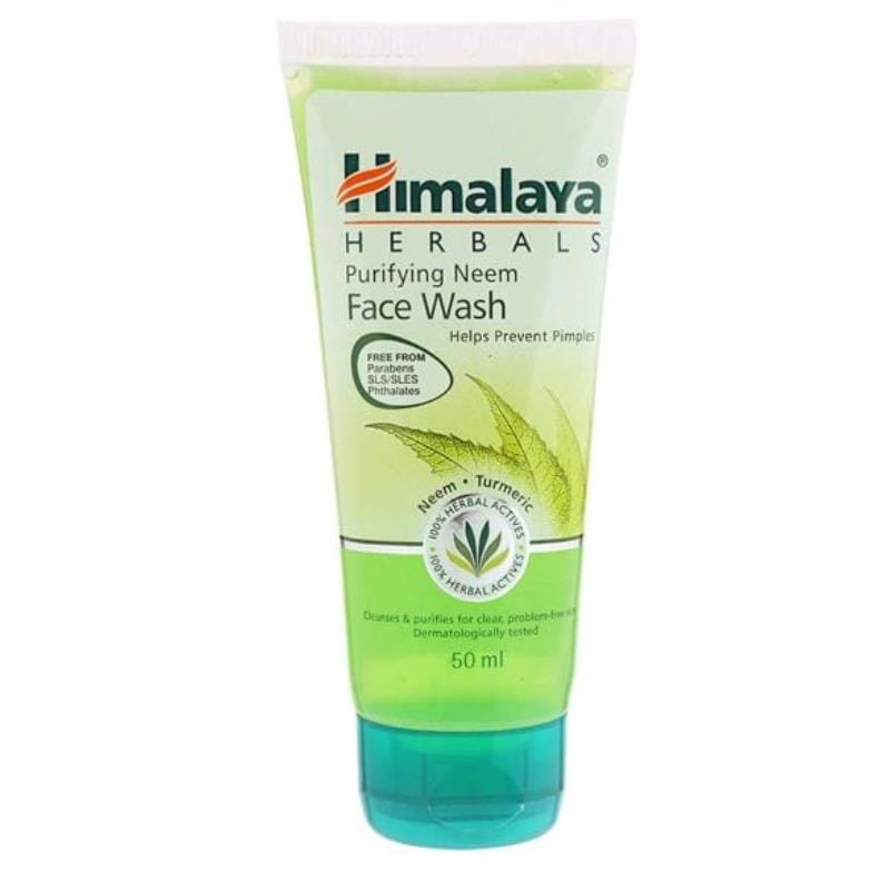 Neem Face Wash 100ml & 50ml - Himalaya Baazwsh 50ml 