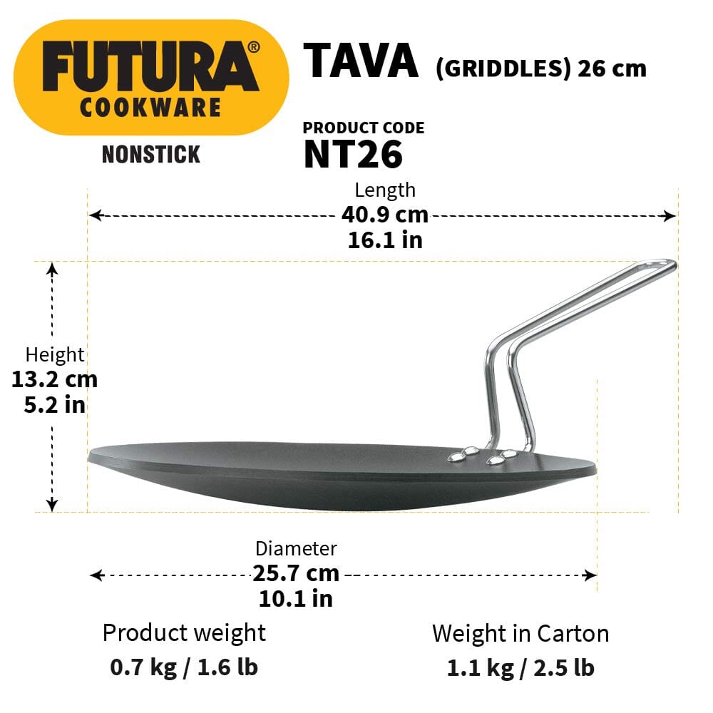 Non-Stick Tawa 26cms - Hawkins Hawkins 