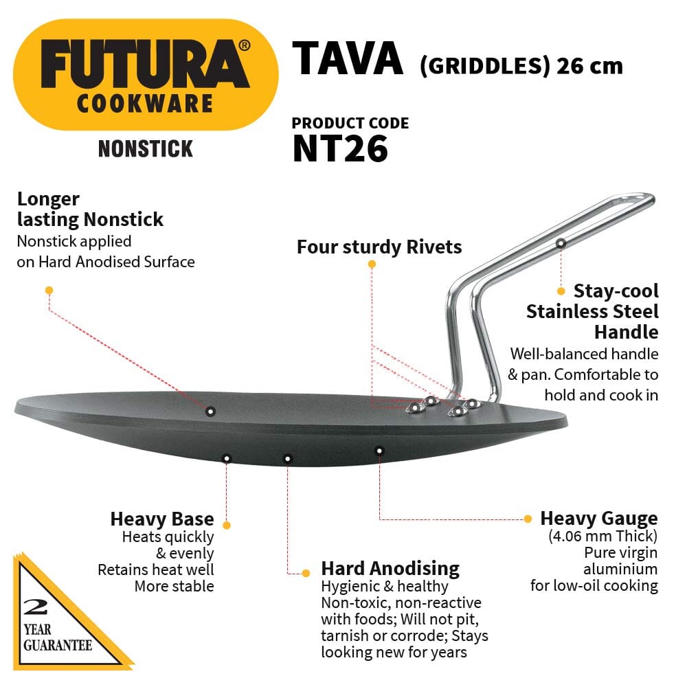 Non-Stick Tawa 26cms - Hawkins Hawkins 