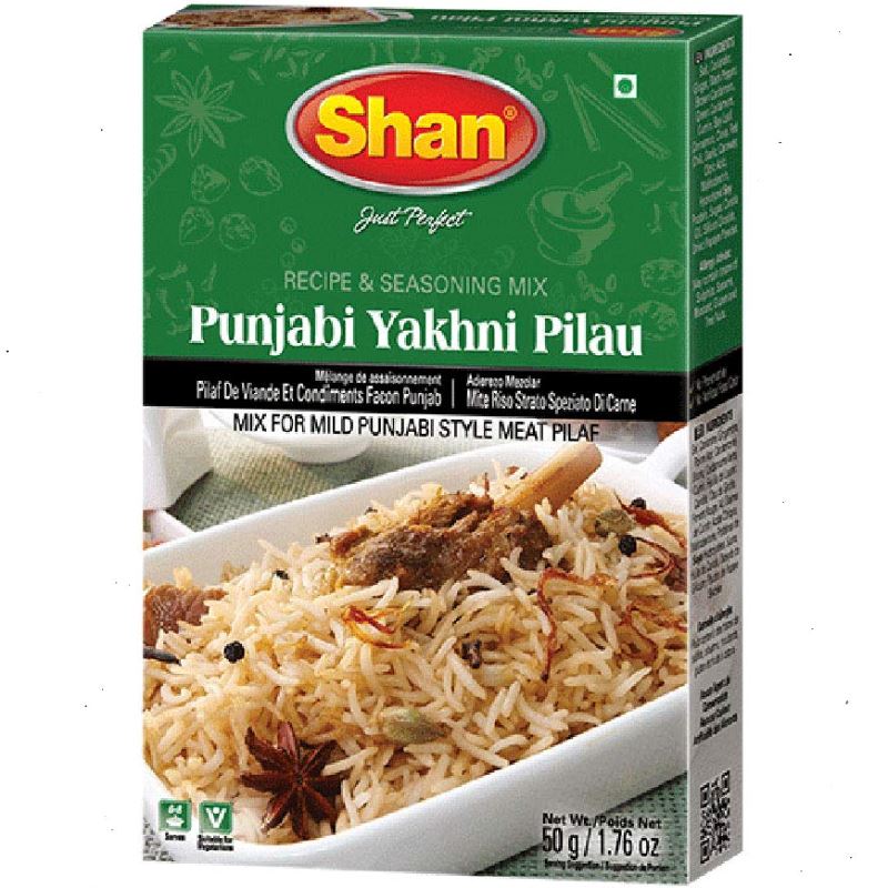 Punjabi Yakhni Pilau Masala 50g - Shan Baazwsh 