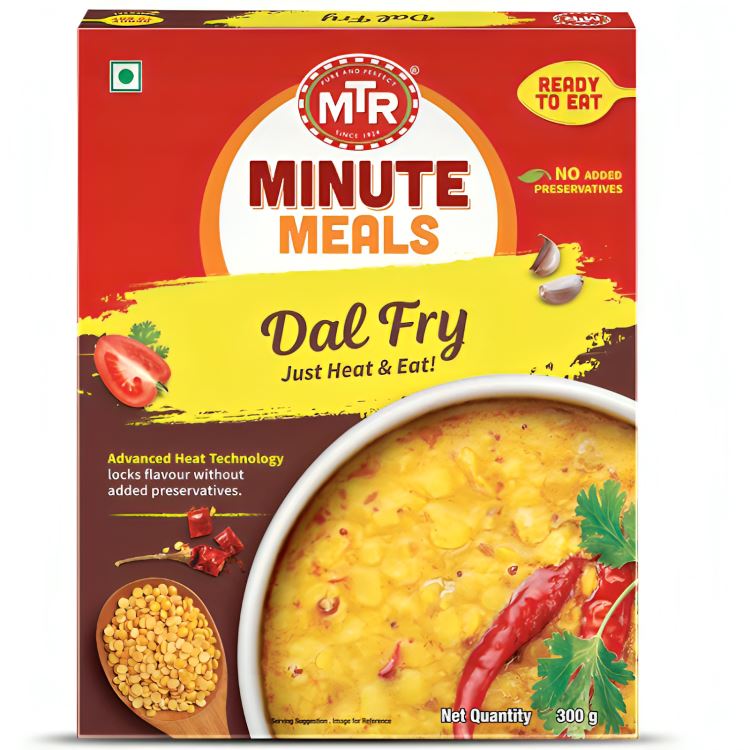 Rte Dal Fry-300g-Mtr READY TO EAT Mtr 