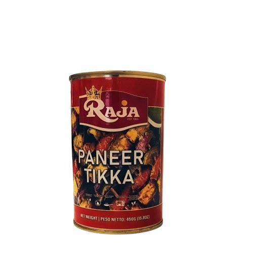 RTE paneer tikka (tin) 450g-Raja READY TO EAT RAJA 